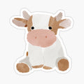 watercolor cow