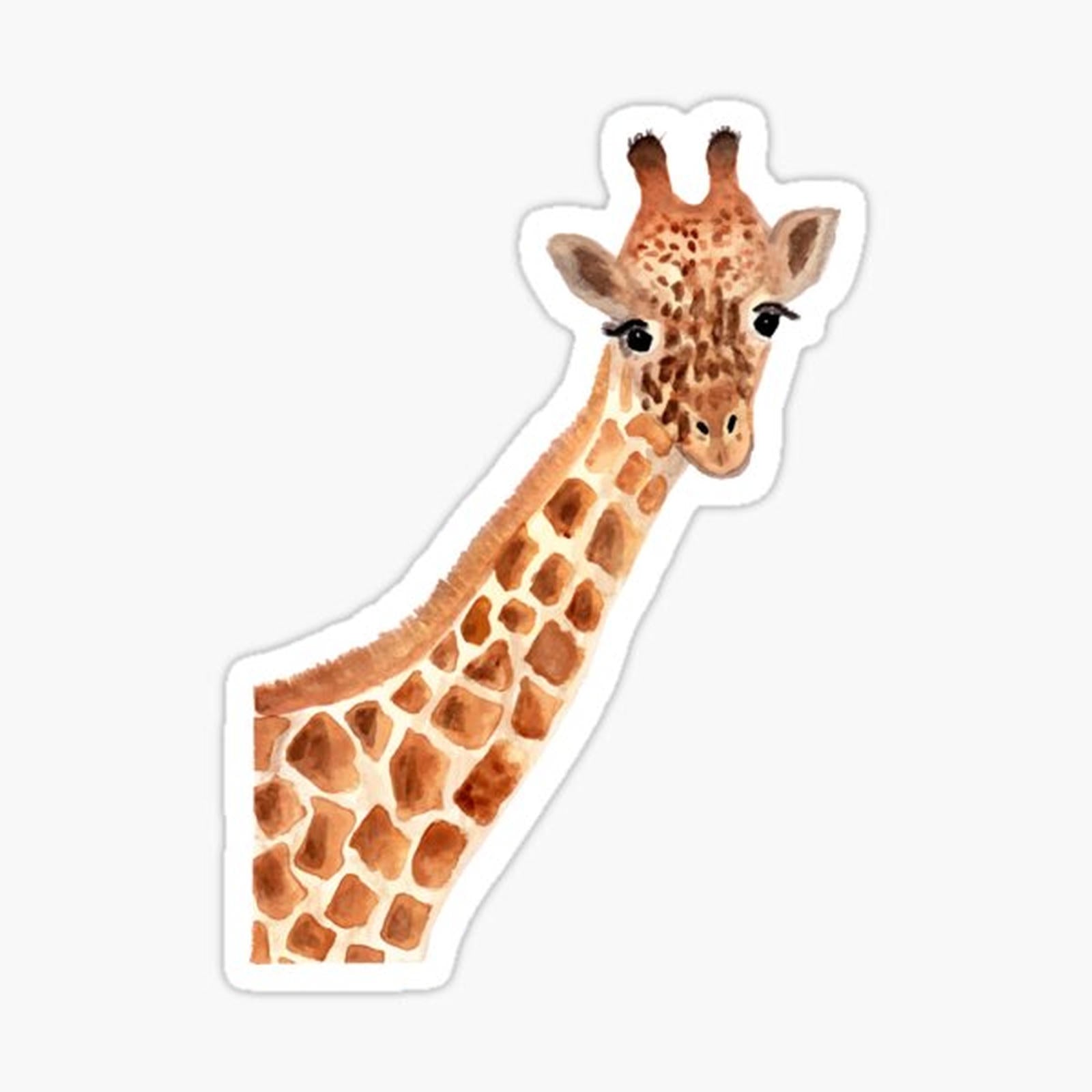 Watercolor Giraffe