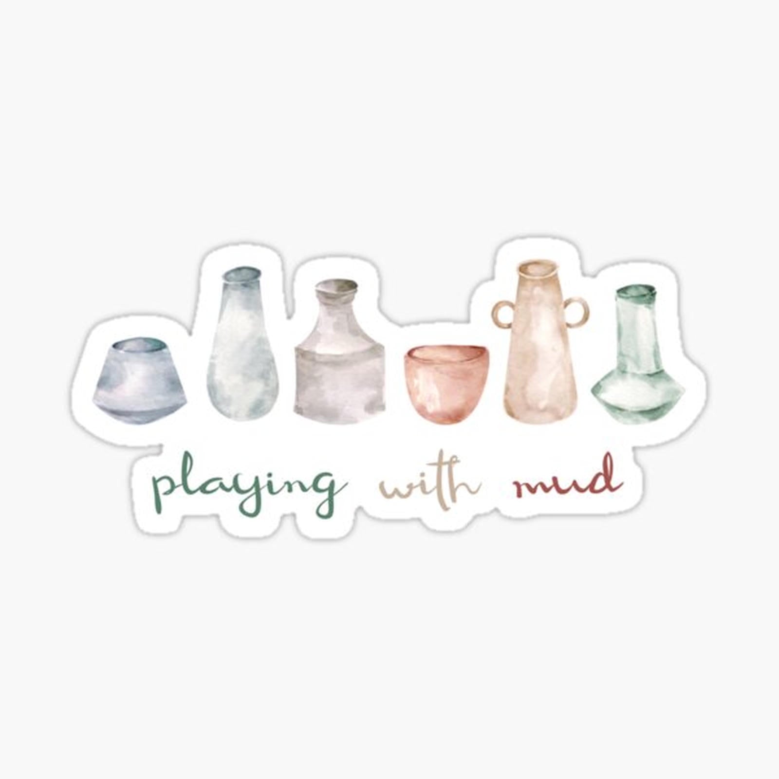 Watercolour Pottery