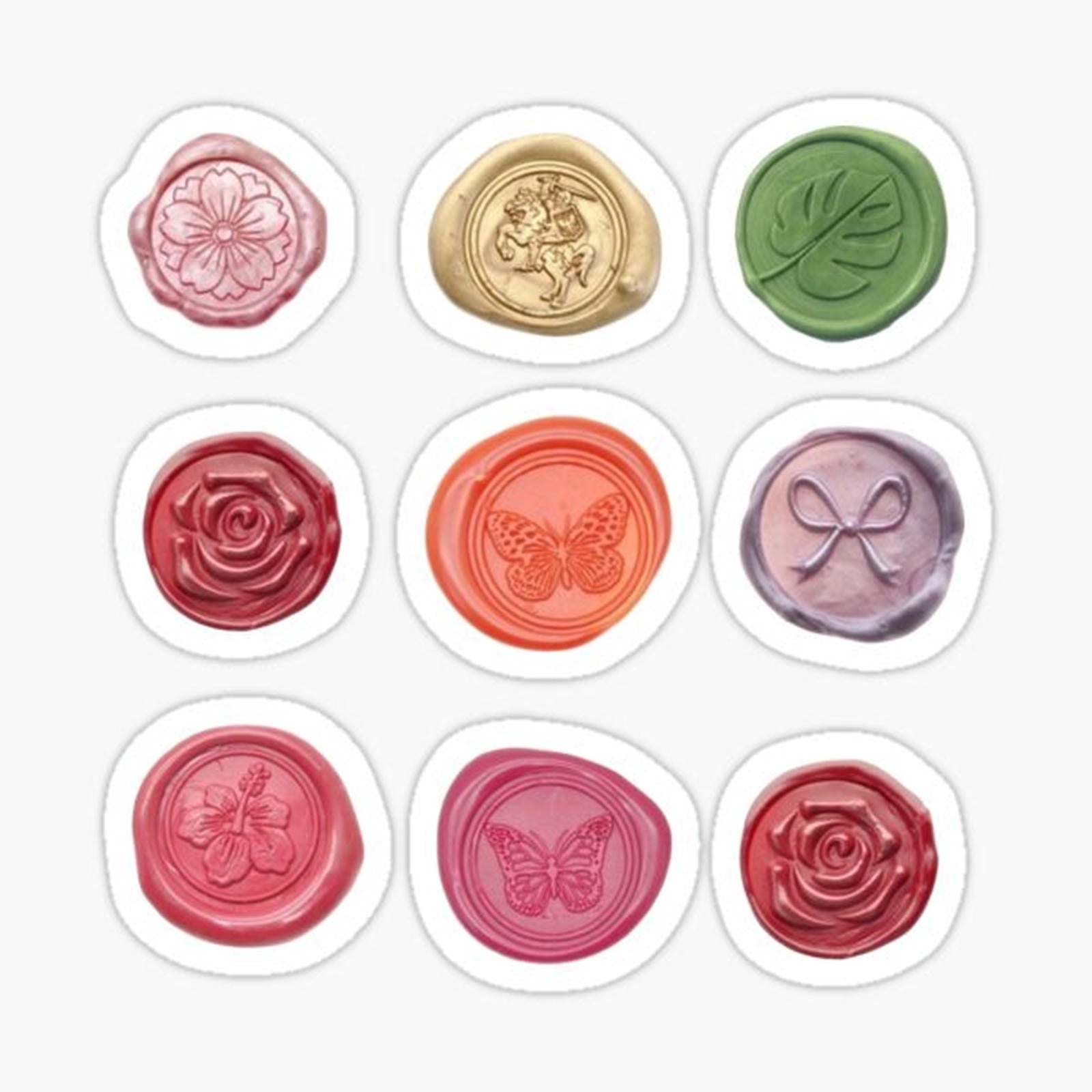 Wax stamps