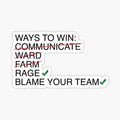 WAYS TO WIN - MOBA