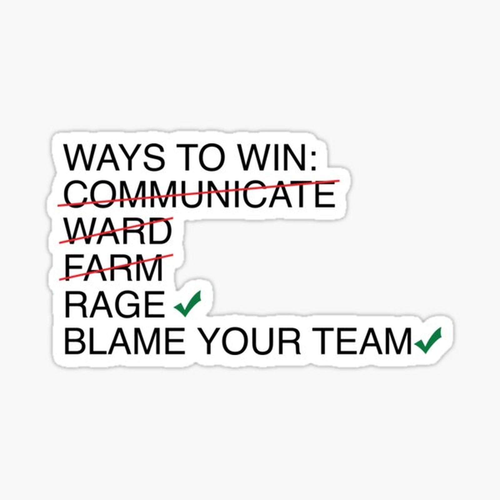WAYS TO WIN - MOBA