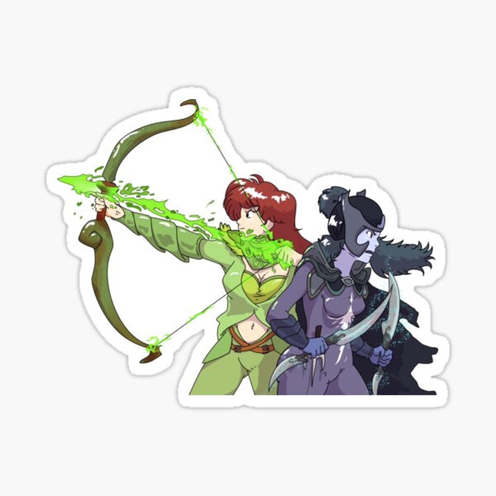 Windranger and Phantom Assassin   Dota 2