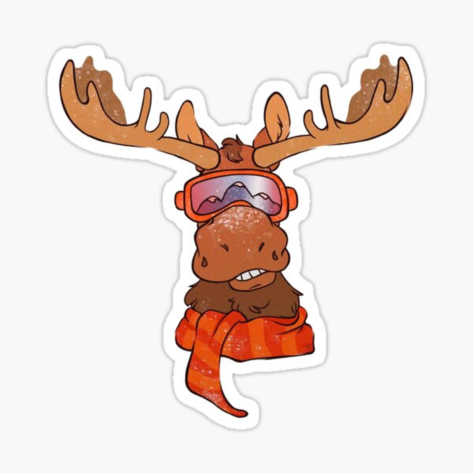 Winter Moose