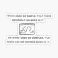 Write code
