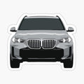 X5 SUV low poly style