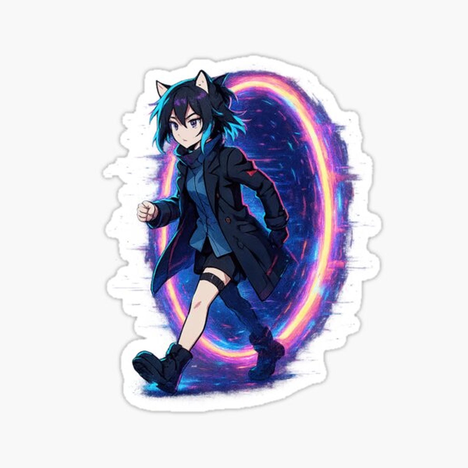 Yanagi Walking Meme – Anime Portal Crossover Design