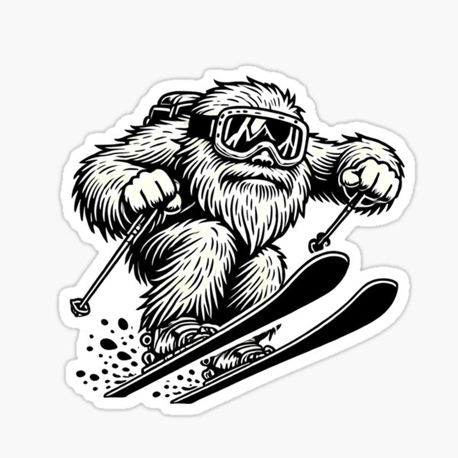 Yeti Skiing